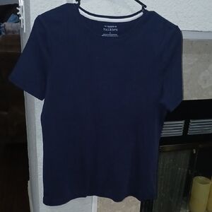 Talbots Dark Blue Short Sleeve Top